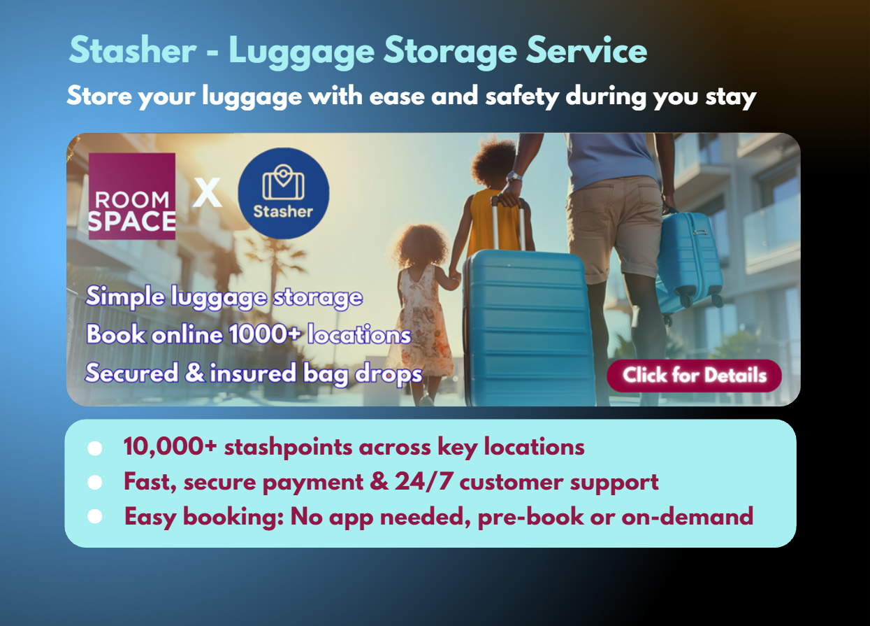 Stasher Luggage Storage Service