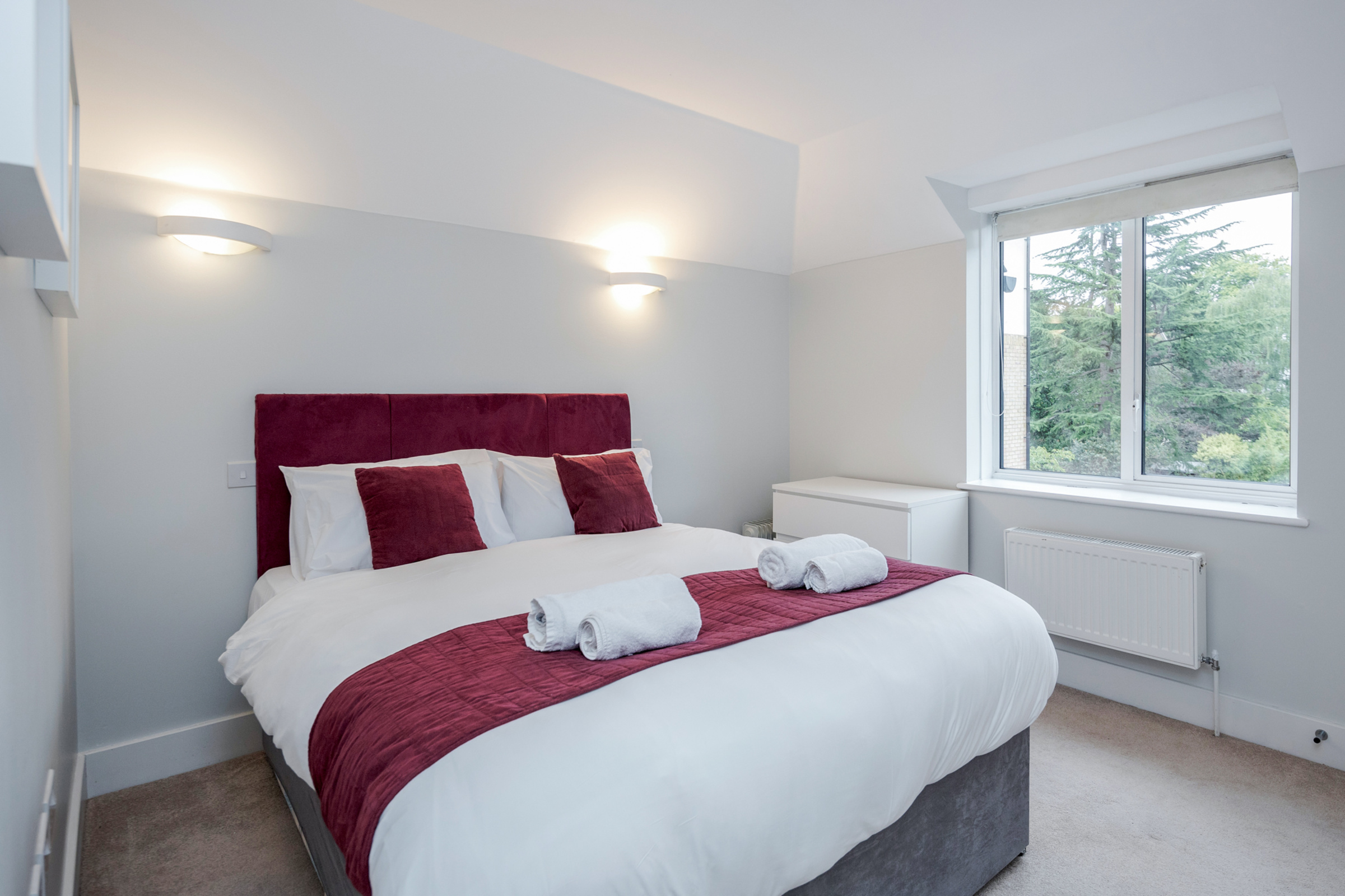 Lomond Court serviced apartments in 100 Maple Road, Surbiton, KT6 4AL